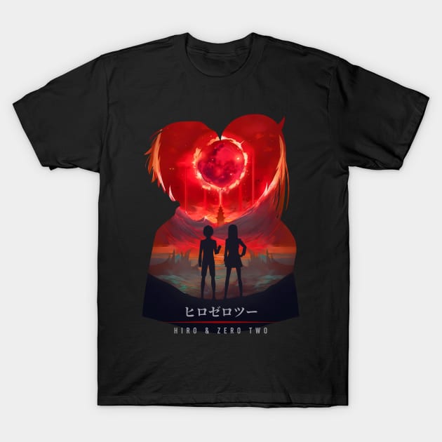 Darling In The Franxx - Bloody Illusion T-Shirt by The Artz